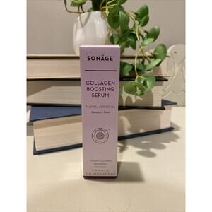 Sonage Collagen Boosting Serum 1oz Vegan Anti Aging Plumping Smoothing NEW
